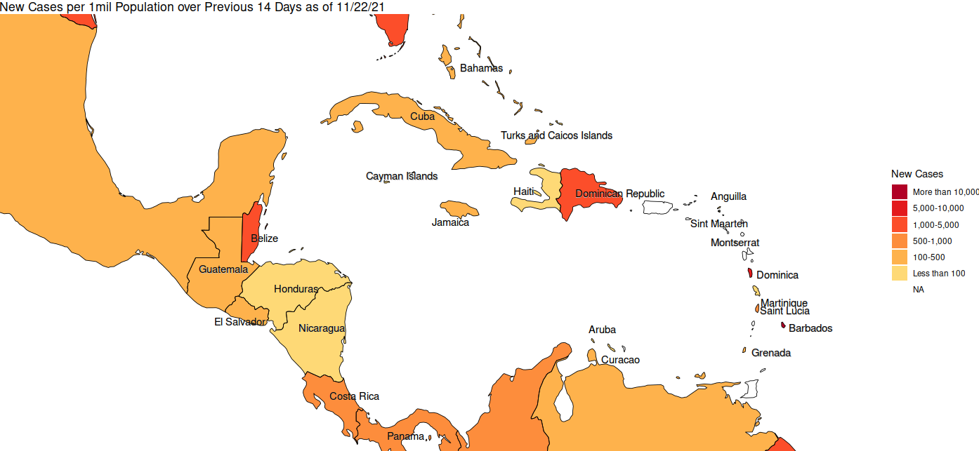 State of the Caribbean, November 23, 2021